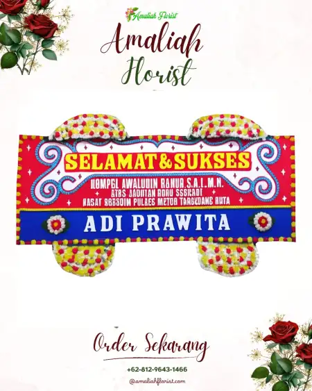 Papan Bunga Ucapan Selamat Ciburayut